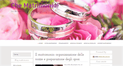 Desktop Screenshot of chematrimonio.com